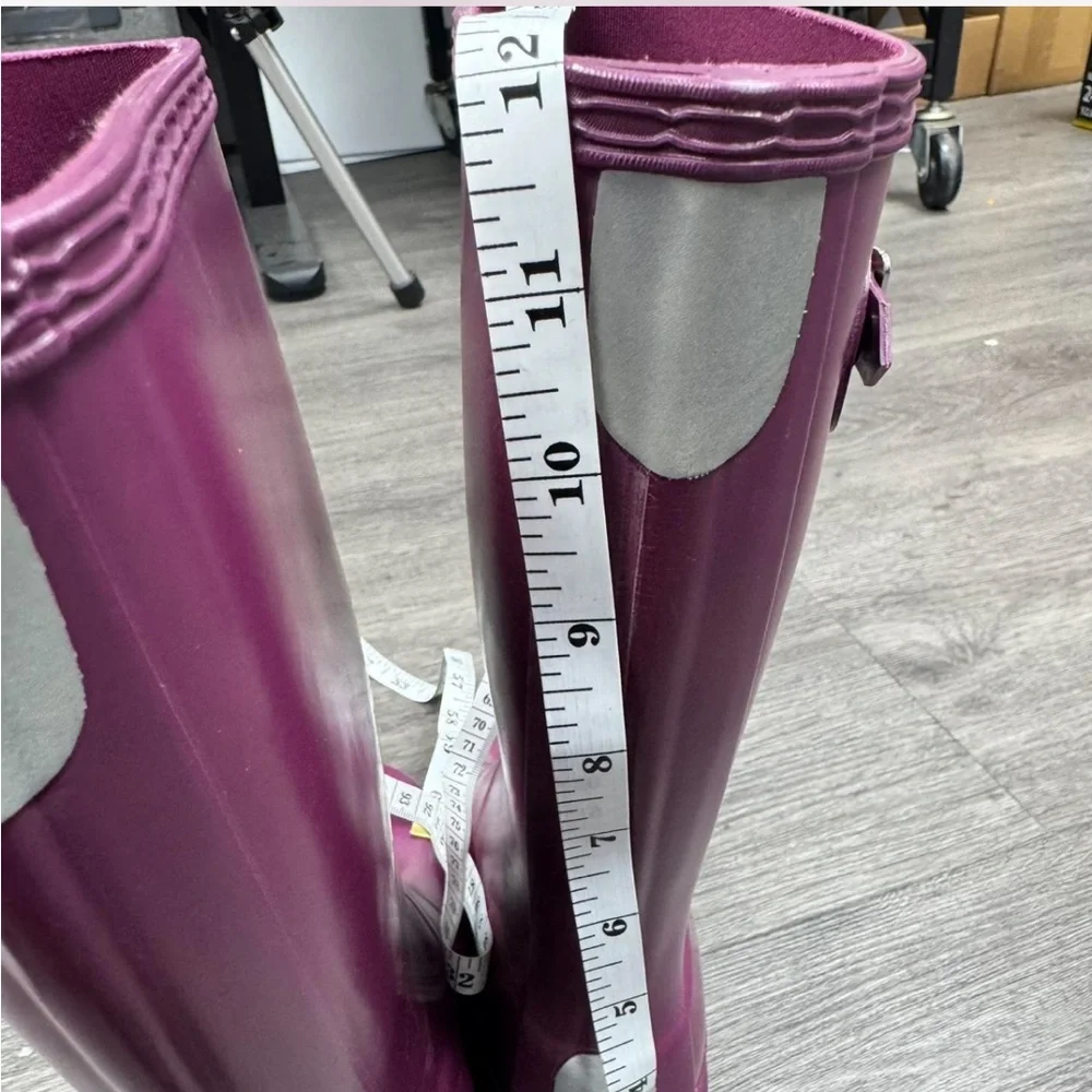 Hunter Violet Tall Boots - Picture 8 of 8